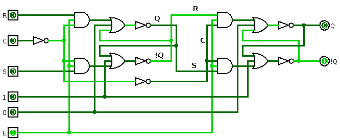 SR with Enable input