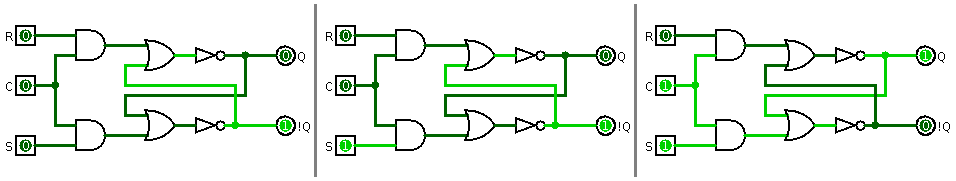 SR sync latch