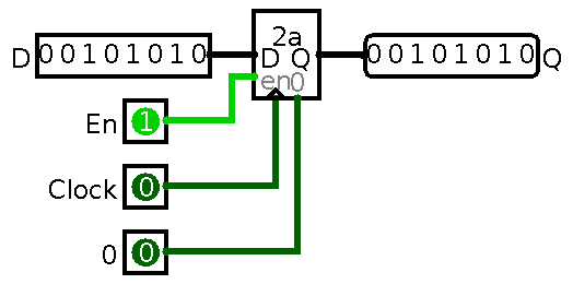 Logisim register